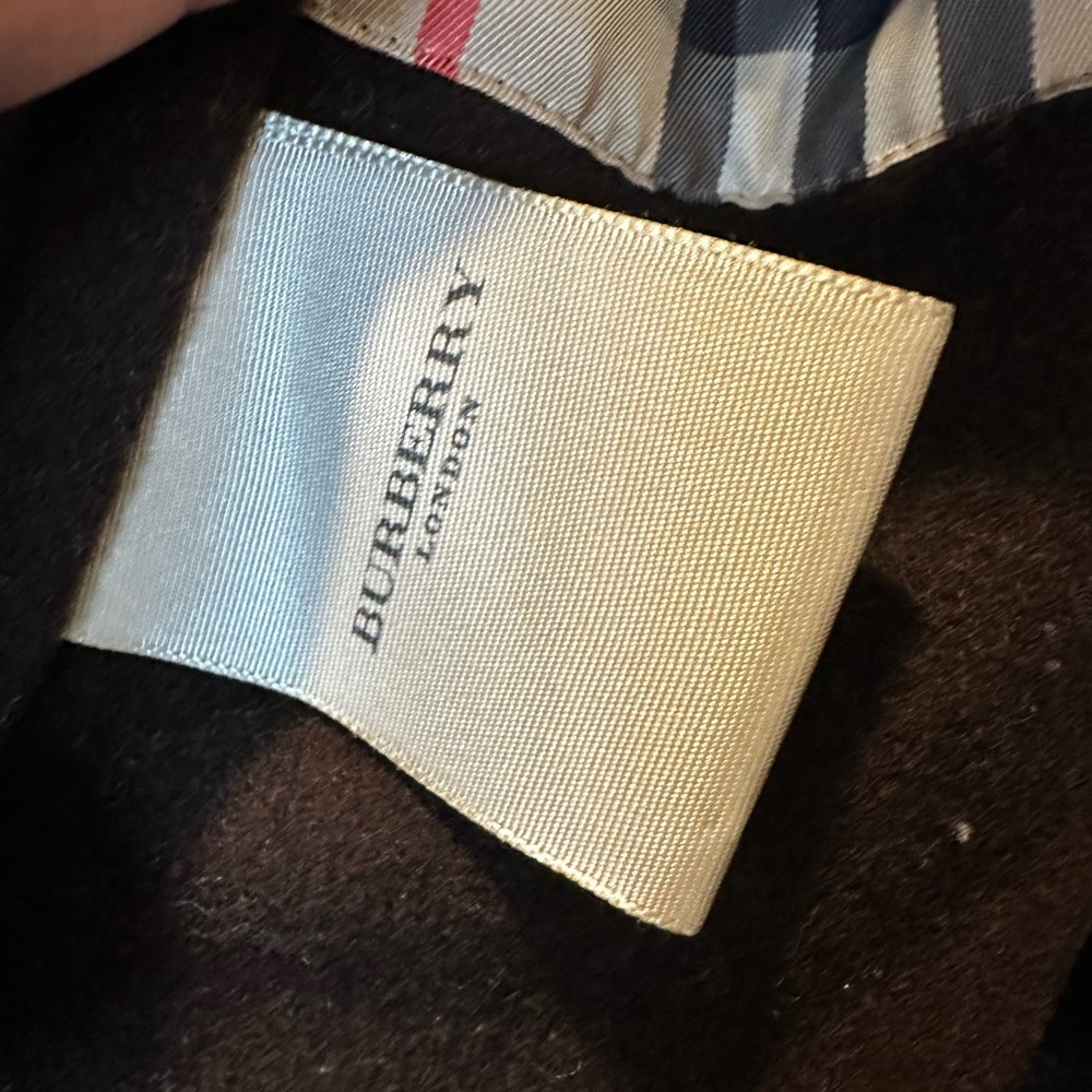 Burberry Dark Brown Denise Hooded Double Breasted Trench Coat - Picture 8 of 10